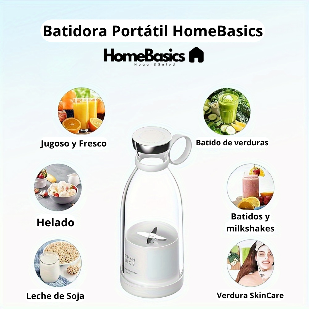 Licuadora Portátil Inalámbrica 350 ml